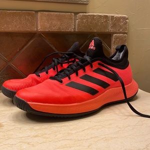 Adidas hot pink running shoes size 9